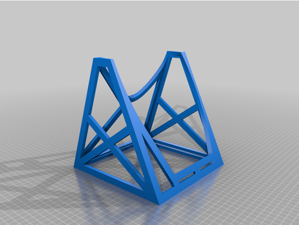 anycubic wash bucket tilt stand scottnotrobot 3d print model - Mito3D