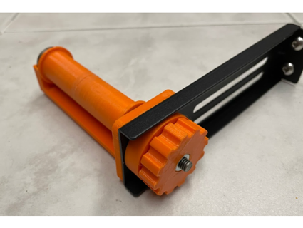filament spool holder roller bearing izeman 3d print model - Mito3D