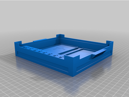 Magia deckbox comandante dados dormir 3d print model - Mito3D