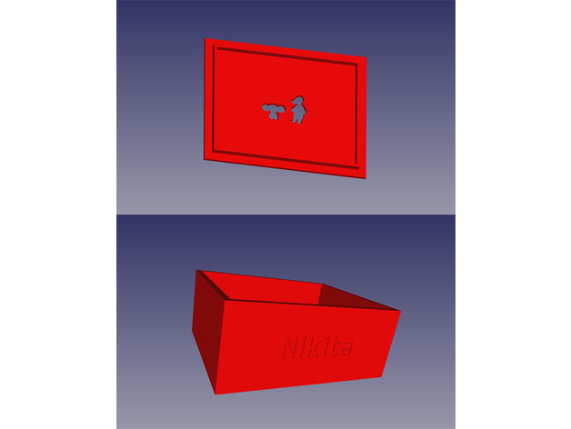 jabón caja nivea hiku2 3D print model - Mito3D