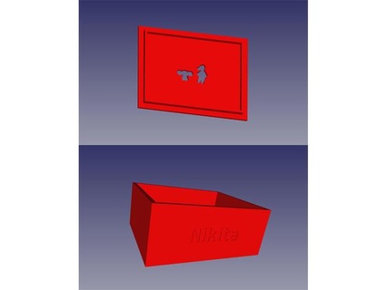savon boîte nivea hiku2 3d print model - Mito3D