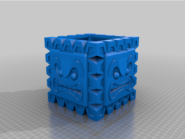 thwomp Panela drenar prato markusnathen 3D print model - Mito3D