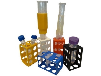 turnable rack eg bme vials cultrex maj264 3d print model - Mito3D