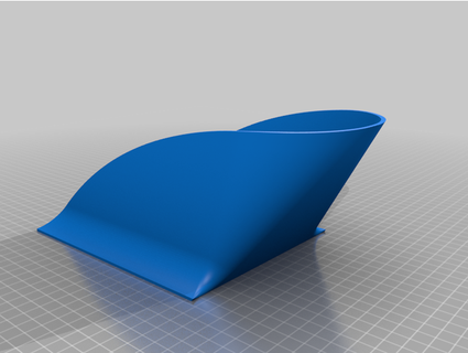 traeger pellet chute kacey3 3d print model - Mito3D