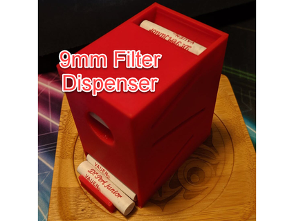 tubo tabaco 9mm filtrar dispensador 3d print model - Mito3D