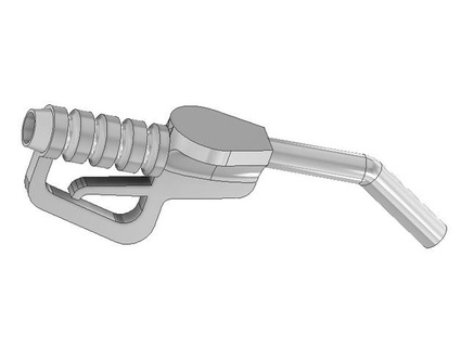 rc drift modelling 1 10 petrol pump handle driftspot 3d print model - Mito3D