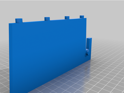 ikea tisken wall amorph 3d print model - Mito3D