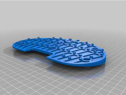euc Bewegung v8 Pedal Oberfläche yevhenii 3d print model - Mito3D
