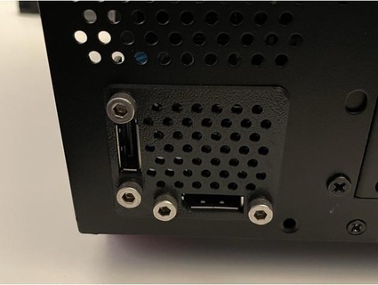 ssupd maillelicieux arrière GPU câble support extension câbles fanatic789 3d print model - Mito3D