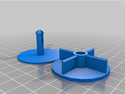 foam core spinner beardedheathen 3d print model - Mito3D