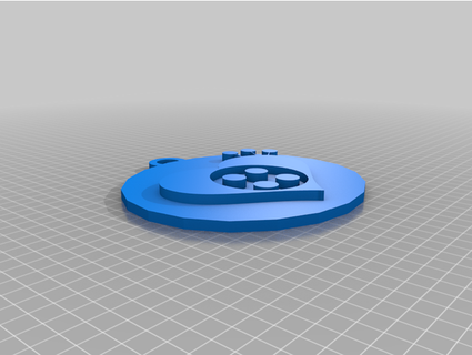 Izzy ay kuşağı kolye webkinzbyn 3d print model - Mito3D