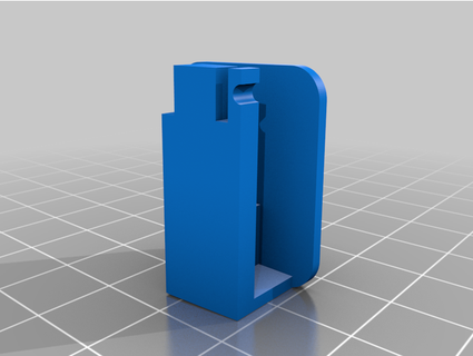 enp etichetta tasca titolare supporto paxy 3d print model - Mito3D
