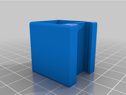 unifixe perkins brailler cube doigt garage 3d print model - Mito3D