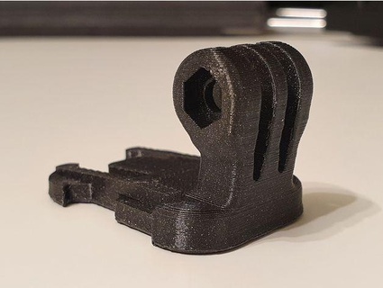low profile gopro buckle igereb 3d print model - Mito3D