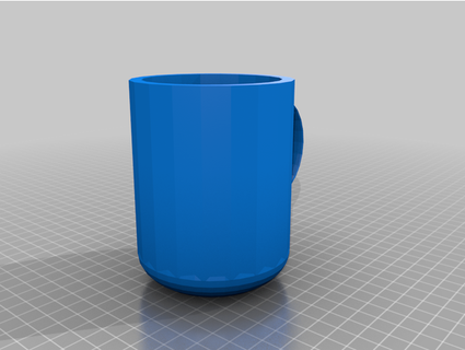 haha mug spacevaquero 3d print model - Mito3D