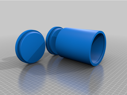 cilindro silicone muffa caro 3d print model - Mito3D