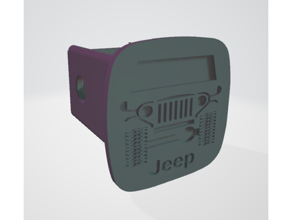 jeep hitch hider maclakey 3d print model - Mito3D
