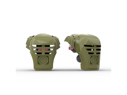 kanohi sraik máscara gritar rothanak 3d print model - Mito3D