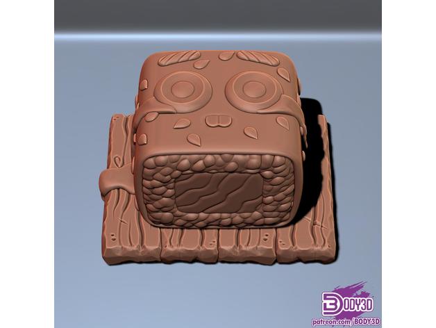 triste Sushi body 3d 3D print model - Mito3D