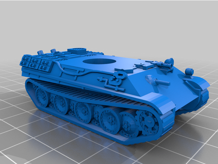 Panther Nachtjäger Ausrüstung tolawdjk 3d print model - Mito3D