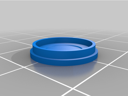 srb bb ultra empurrar botão cobrir bainha nob3 3d print model - Mito3D