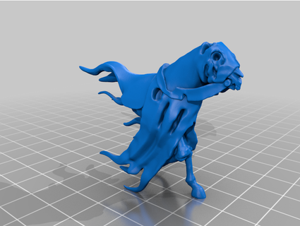 knights mousillon court - undead ghost jimjimjimmyjim 3d print model - Mito3D