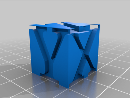 calibration cube buni3k 3d print model - Mito3D