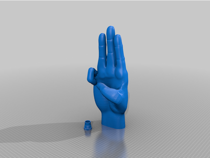 Finger geo sui001 3d print model - Mito3D