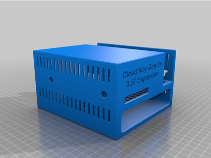 ubiquiti cloud key gen 2+ 35 hard drive expansion cdzombak 3d print model - Mito3D