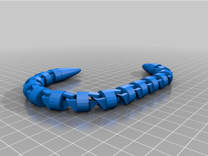 biegen Schlange Welsgaming 3d print model - Mito3D