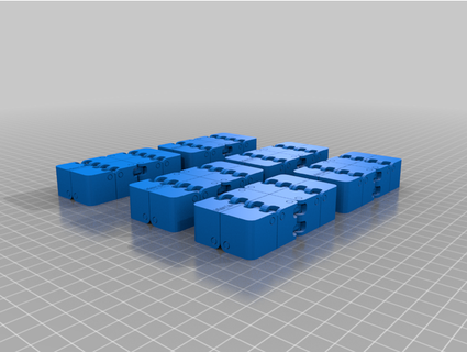 fidget cubes yourockboy 3d print model - Mito3D