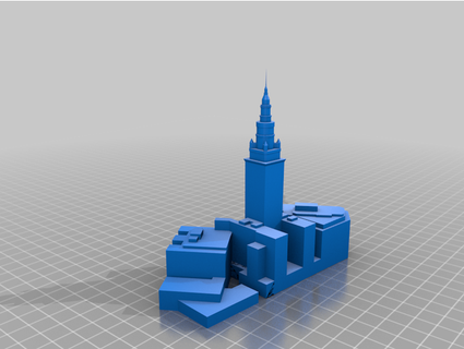 tower city remix nuothe11th 3d print model - Mito3D