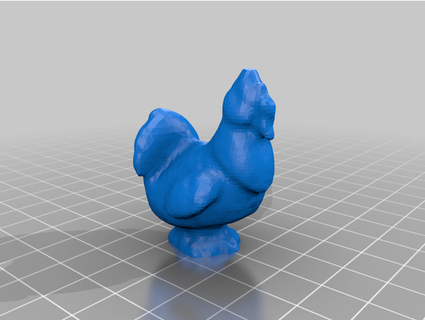 Playmo Hähnchen cscltd 3d print model - Mito3D