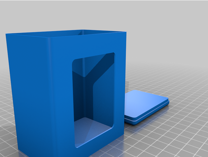 parametric teabag box stand gotvm 3d print model - Mito3D