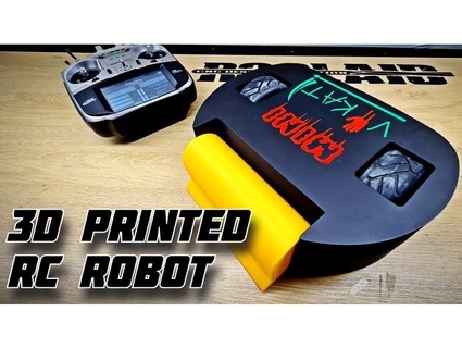 3d stampabile rc robot volanti 3d print model - Mito3D