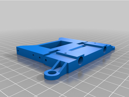 scx 10iii gladiator rear body hinge lord engines 3d print model - Mito3D