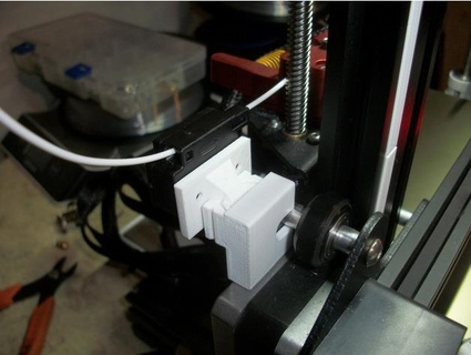 filament runout sensor mount ender 3 kevinshope 3d print model - Mito3D
