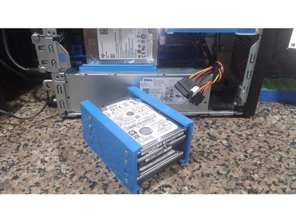 diy extended ssd case homemade stackable hdd adapter 3d printer 3 doitverything 3d print model - Mito3D