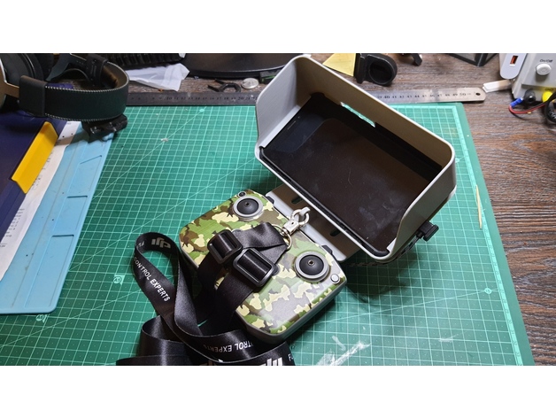 mavic air 2 phone holder yan4ik 3D print model - Mito3D