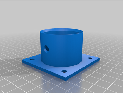 tabela perna adaptador poço 3d print model - Mito3D
