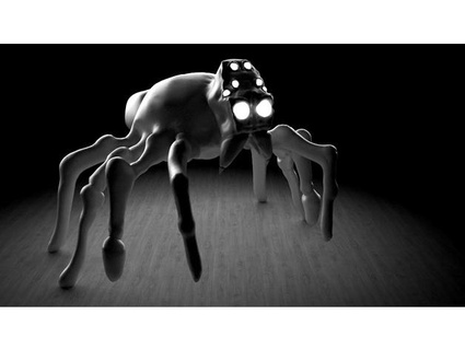 Monster Spinne Tischplatte Miniatur Dekoration nemo Fisch 3d print model - Mito3D