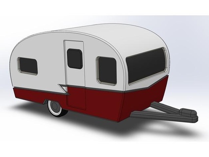 retro camper caravan stark00 3d print model - Mito3D