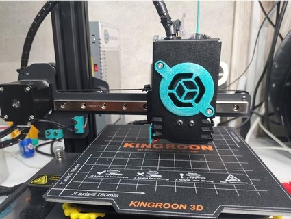 Kingroon hayran örtmek kılıf radyal 5015 ko3des 3d print model - Mito3D