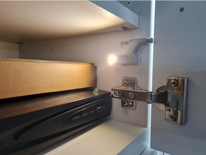 ikea besta adaptador gabinete conduziu luz sozinho 3d print model - Mito3D