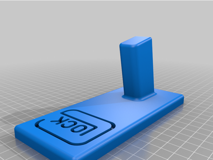 glock estante soporte ssp18 edición jaykay3d 3d print model - Mito3D