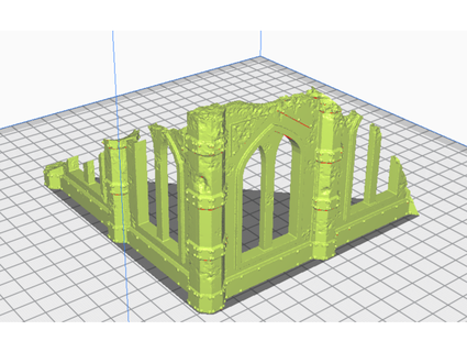gotik harabe rexthunder 3d print model - Mito3D