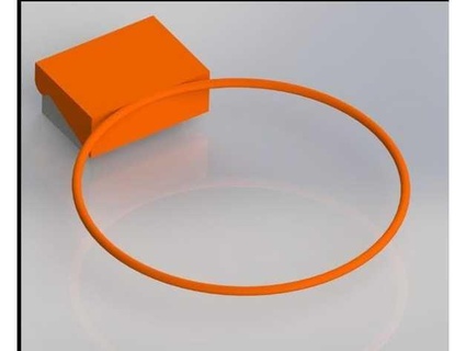 small basketball hoop de antoni 3d print model - Mito3D