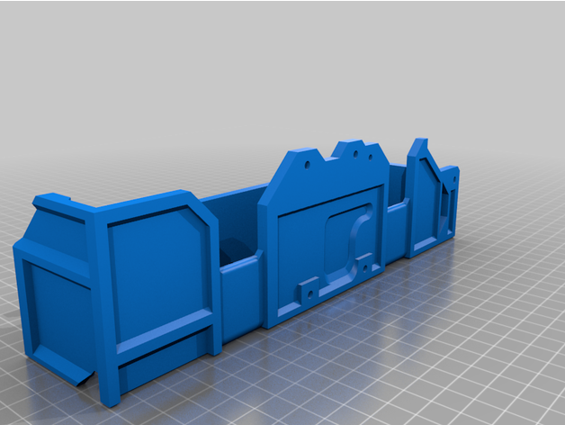 hpi savage brushless conversion motormount + battery boxes phillipdupont  3D print model - Mito3D