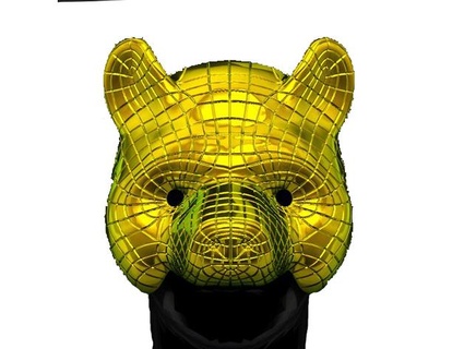 calamar juego máscara VIP pájaro nalgón 3d print model - Mito3D