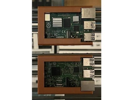 raspberry pi 2 3 4 case pegboard owad 3d print model - Mito3D